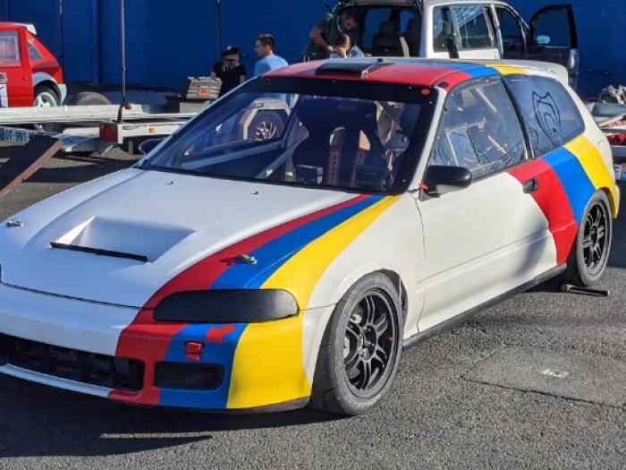 HONDA CIVIC EG6 Préparation radicale piste 0