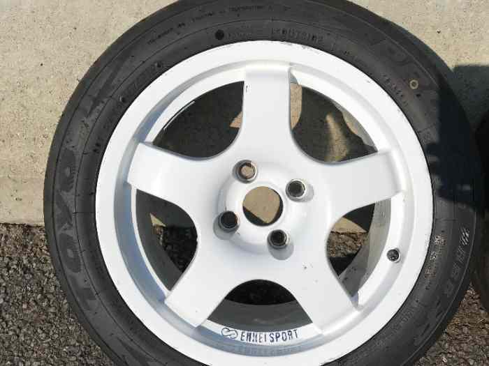 4 jantes ENKEI SPORT 16 pouces 4x108 pour Peugeot Citroen Ford 2