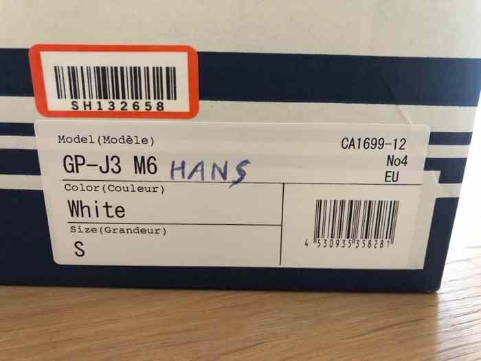 Casque ARAI GP-J3 clips Hans T56 2