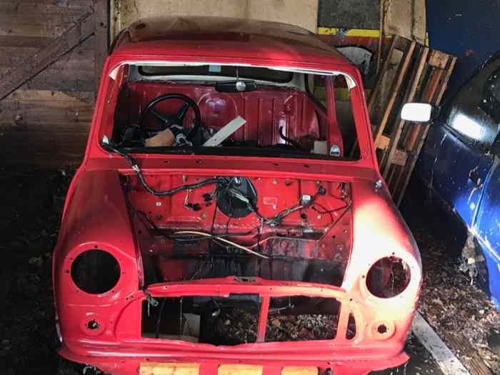 caisse MK5 Austin Mini classique 1984 0