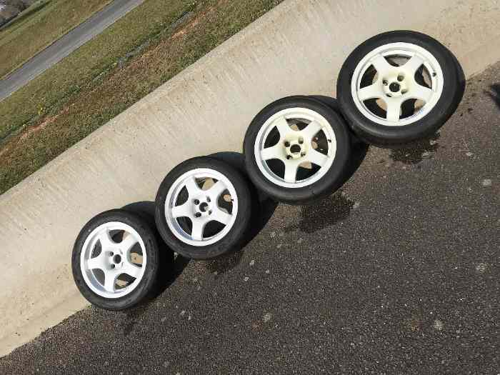 4 jantes ENKEI SPORT 16 pouces 4x108 pour Peugeot Citroen Ford 4