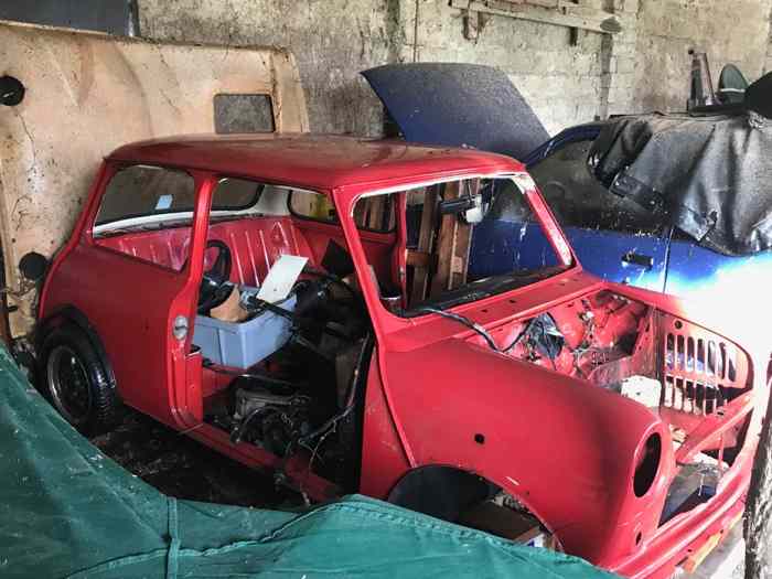 caisse MK5 Austin Mini classique 1984 2
