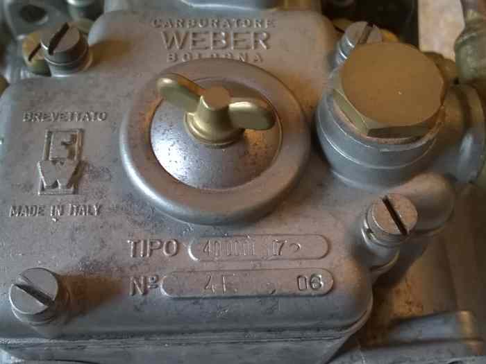 carburateur weber 40dc0 1