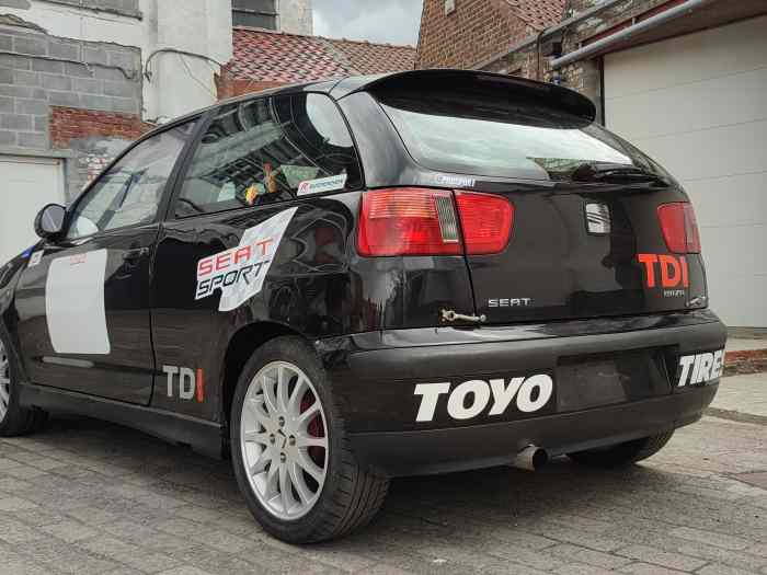 Seat Ibiza evo2 tdi rallye course de côte 1