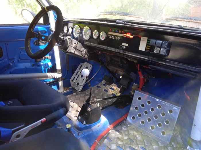 Talbot Samba VHRS + remorque porte voiture 2