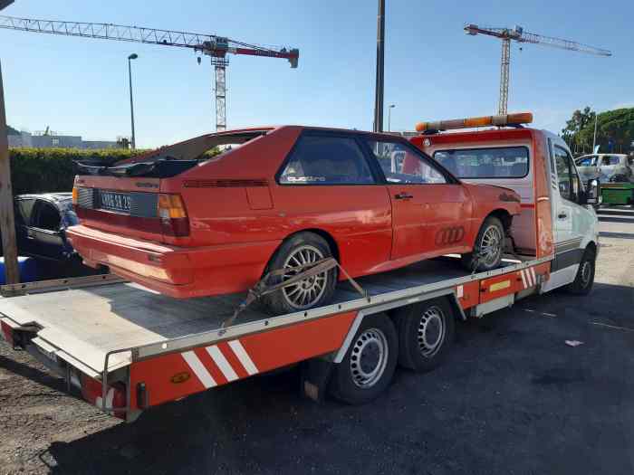 Audi Quattro Ur toutes pièces et gros stock a vendre, moteur, boite ponts etc