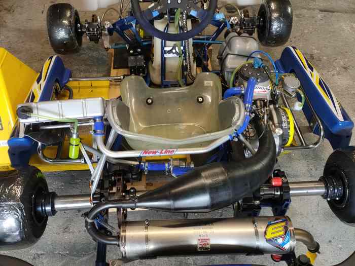 Karting 125 KZ Gold Kart 2018, TM KZ10C Black Edition. 3