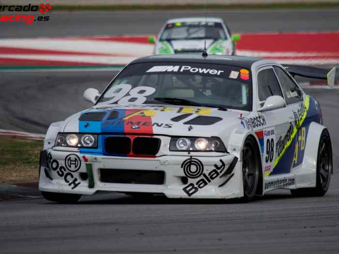BMW E36 M3 3,2 321CV GTR ESPECIAL CIRCUITOS CAMPEÓN DE ESPAÑA LEGEND L1 2
