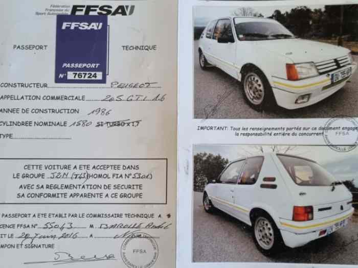 Peugeot 205 GTI 1600 VHC 4