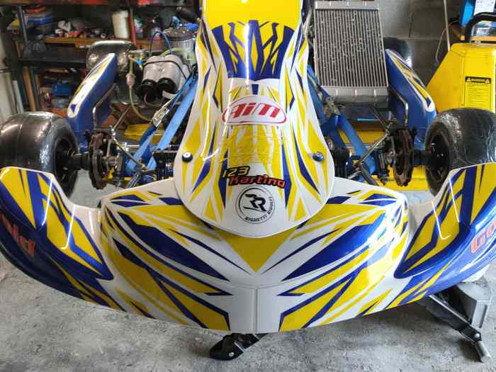 Karting 125 KZ Gold Kart 2018, TM KZ10C Black Edition. 0