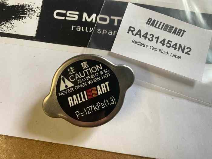 Bouchon radiateur RALLIART Lancer Evo ...