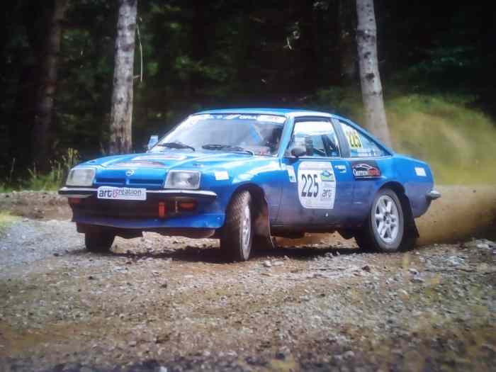 OPEL Manta GTE 2l VHC péparée Rallye terre ou asphalte 5