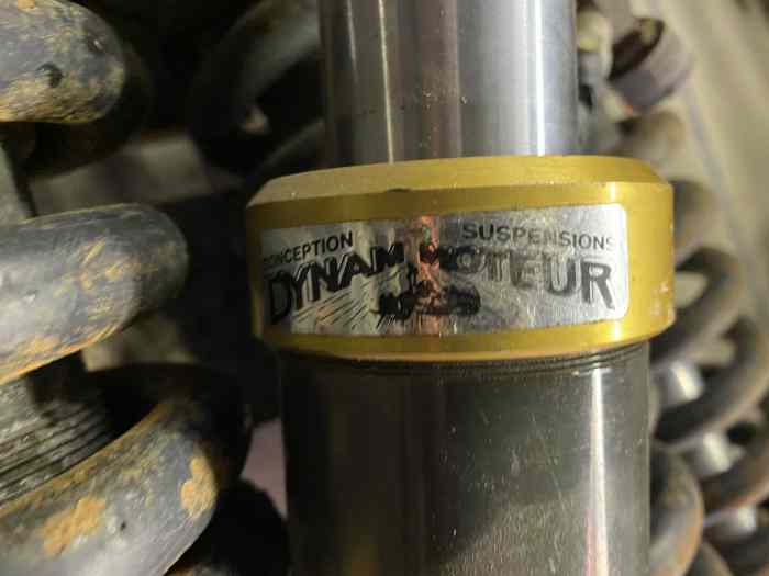 Lot amortisseurs Dynam Mitsubishi proto rallye raid historic 1