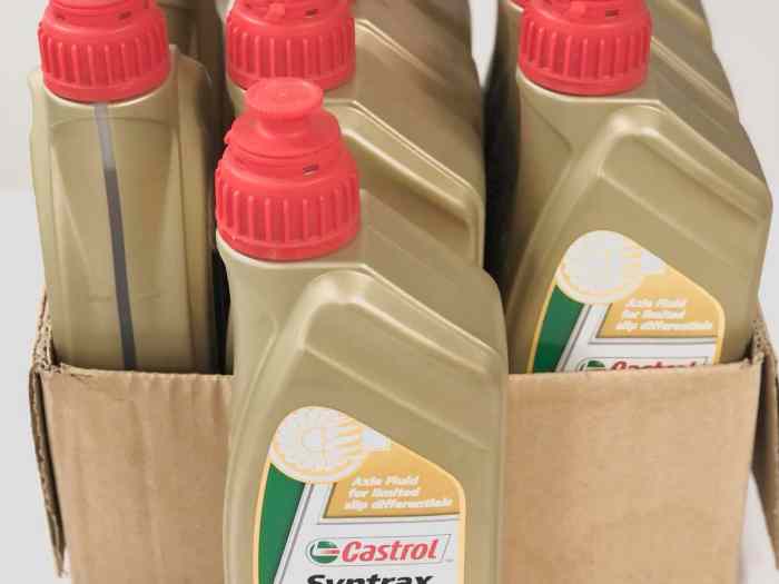 Huile boite de vitesse Castrol syntrax limited slip 75w-140