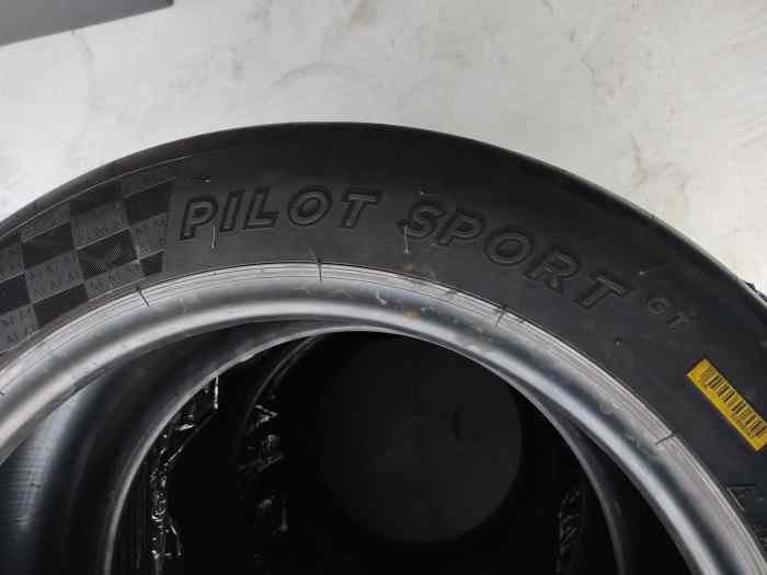 4 Pneus slicks Michelin Pilot sport GT 18/58-15 Neuf 1