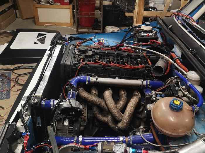 Moteur Fiat Abarth 5 Cyl installé Lada Niva 4x4 0