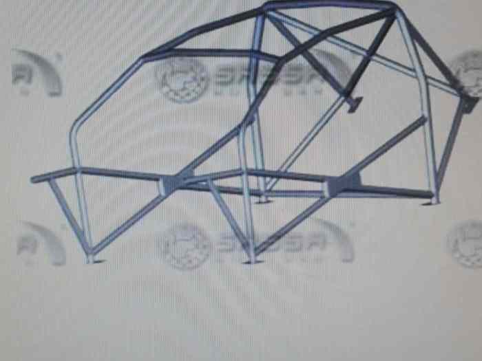 Arceau SASSA homologue FIA pour Peugeot 206 (NEUF DANS SON EMBALLAGE).