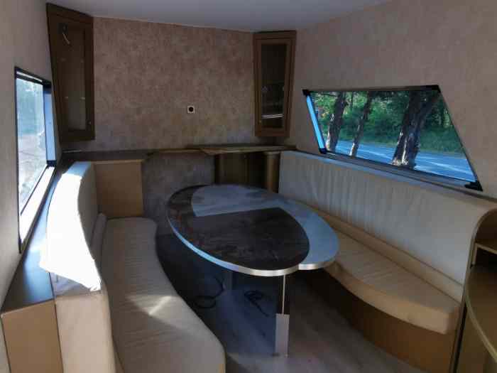 semi remorque motorhome ASCA 4 véhicules + salon VIP refait à neuf + paddock fermé en PVC de 66m2 (11m x 6m) 1