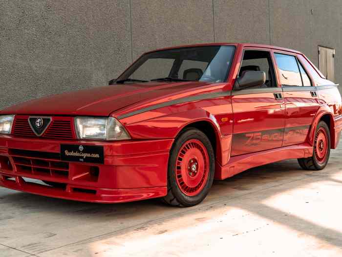 ALFA ROMEO 75 TURBO EVOLUZIONE - 1987 0