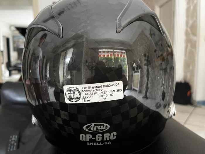 Casque ARAI GP 6 RC neuf 2