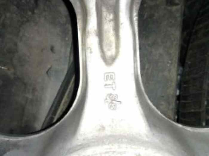 4 jantes targa double entraxe 4x100 4x108 en 15 pouces (une a réparer) 2