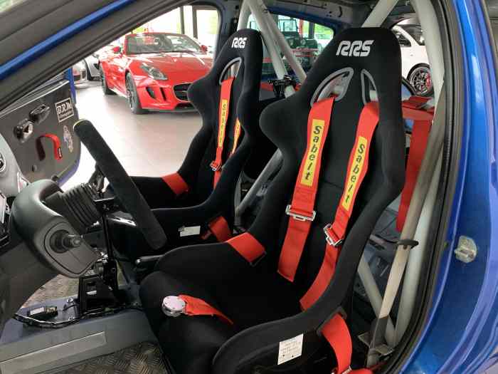 Renault Clio 3 RS piste avec CG 1
