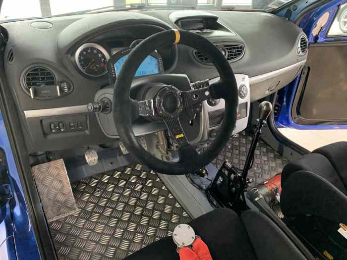 Renault Clio 3 RS piste avec CG 4