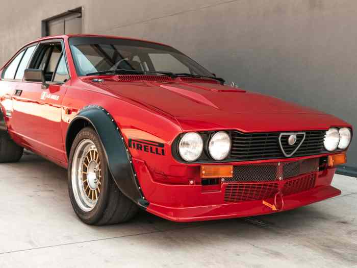 ALFA ROMEO GTV V6 2.5 GR.2 CORSA - 1981 0