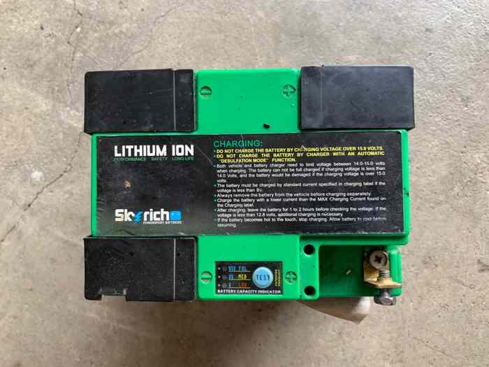 Batterie lithium 1