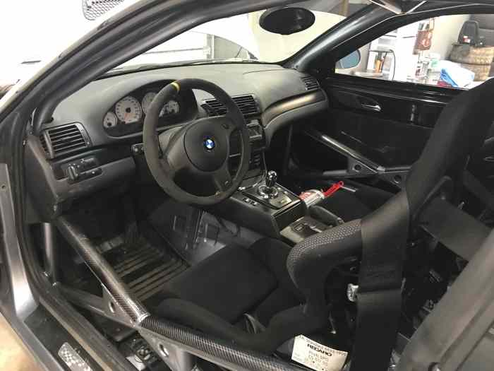 Rare BMW M3 CSL E46 préparation Marchal sport garage 1