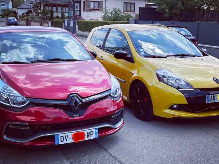 clio rs 4 trophy +clio 3 rs jaune sirius 0