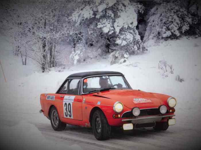 SUNBEAM TIGER 1965 équipée rallyes 2