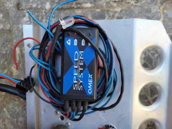 Platine double allumage R11 Turbo GrA + AEI RE208 + LIMITEUR OMEX 1