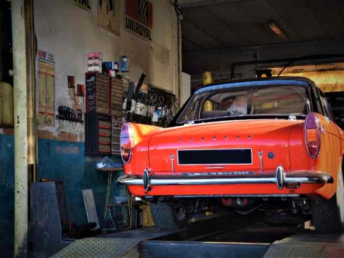 SUNBEAM TIGER 1965 équipée rallyes 5