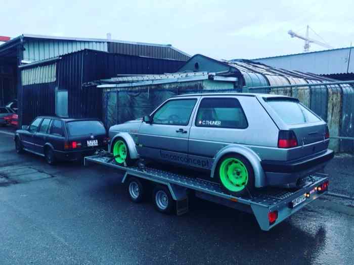 Vw Golf Mk2 Vr6 turbo 4