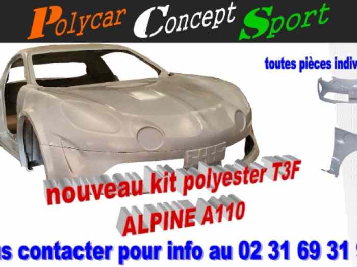 Nouveau kit polyester T3F Alpine A110 0