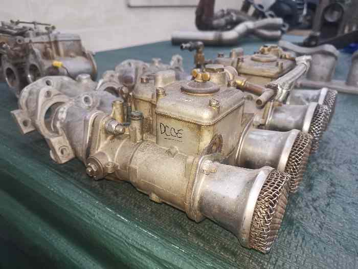 Lot carburateur Weber DCOE / DCOM 40 1
