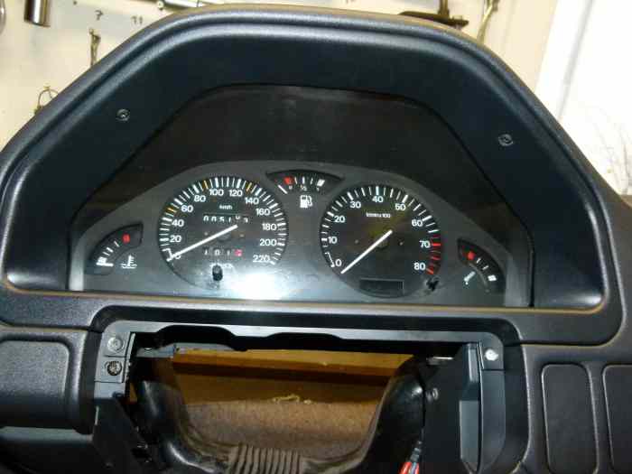 Tableau de bord complet 106 rallye phase 1 2