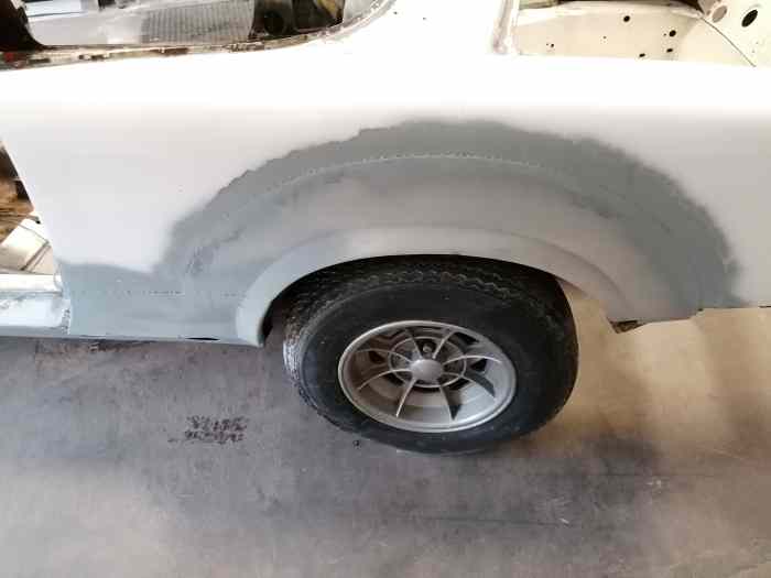 Fiat 124 spider de 1967 châssis AS 1