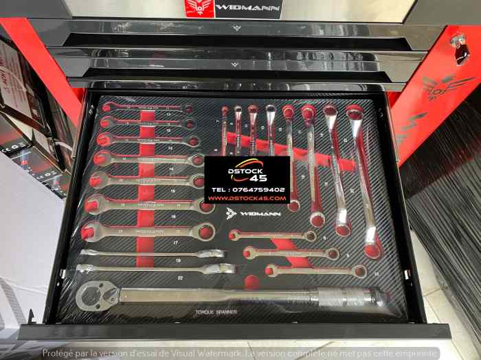 Servante widmann a outils 8 tiroirs 7 remplis neuve 2