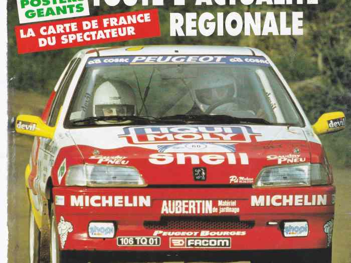 106 xsi Coupe TERRE 1993 1994 DEVILLE