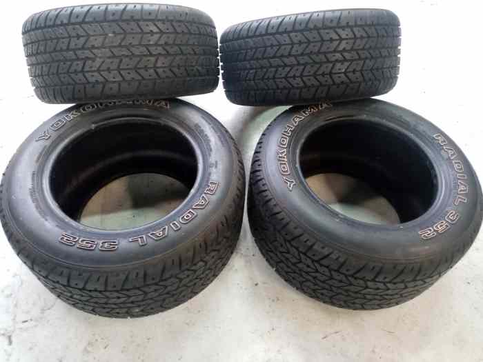 Pneu Yokohama radial 352 ALPINE JIDÉ MATRA - pièces et voitures de ...