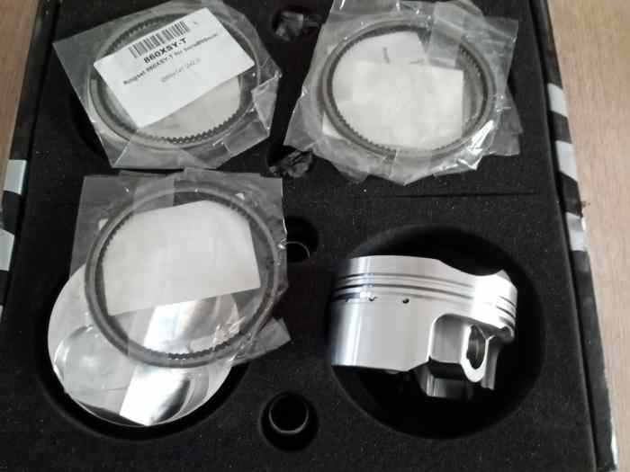 Piston forgé xu10j4rs kit car 86mm