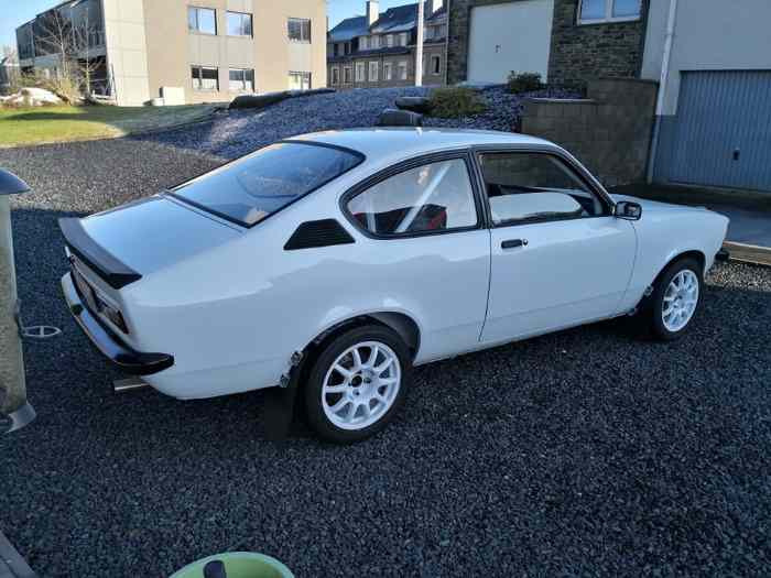 ople kadett c 2.0 GT/E 100 % neuve rallye, cc de côte, historique, collection 1