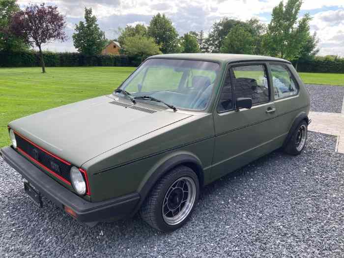vw golf GTI I caisse super saine 0