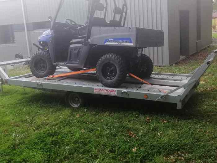 Remorque plateau Satellite 1500kg 0