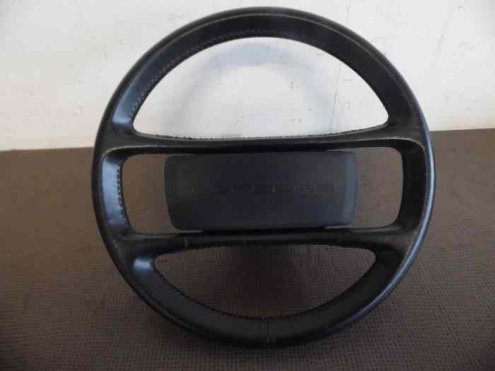 VOLANT CUIR NOIR 94434708402 PORSCHE 924 & 944 0