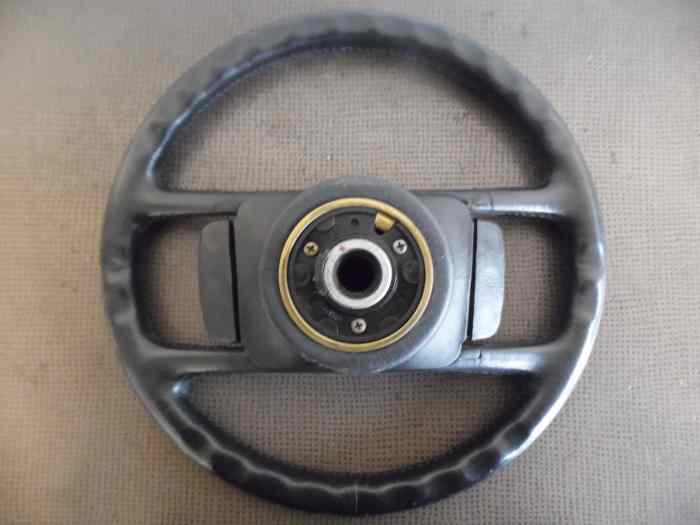 VOLANT CUIR NOIR 94434708402 PORSCHE 924 & 944 5