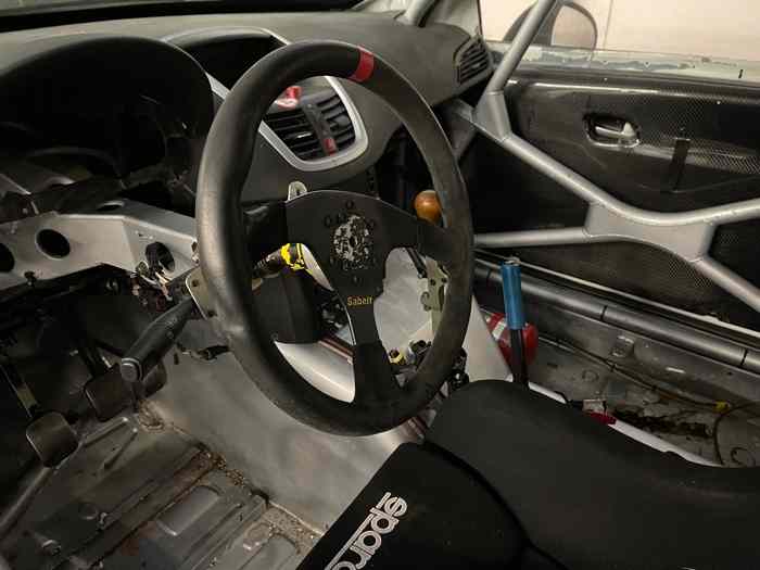 Chassis roulant Peugeot 207 rallycross 1
