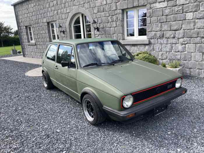 vw golf GTI I caisse super saine 2